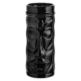 Tiki-Becher schwarz Tahiti - 45 cl